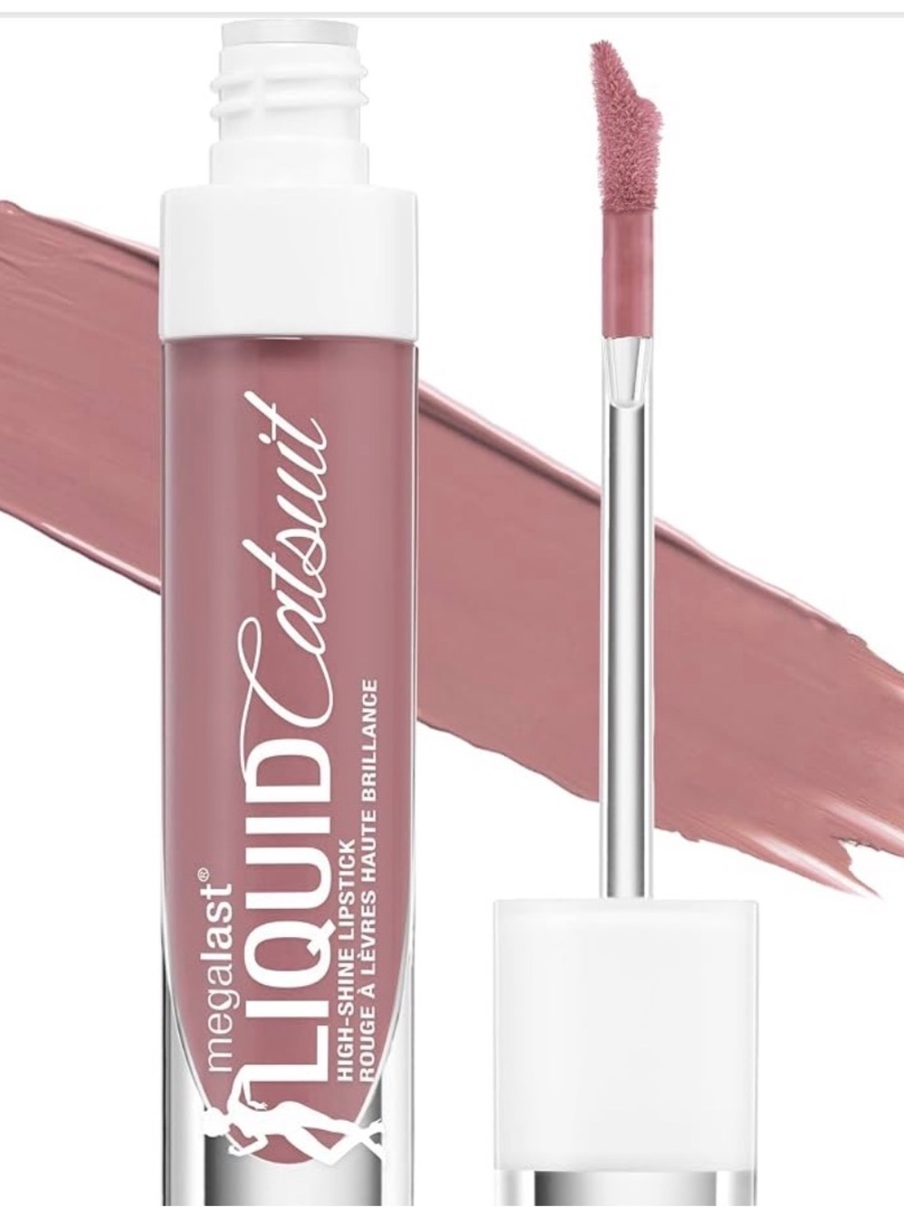 Wet n Wild Liquid Catsuit High-Shine Lipstick in 944B “Send Nudes”